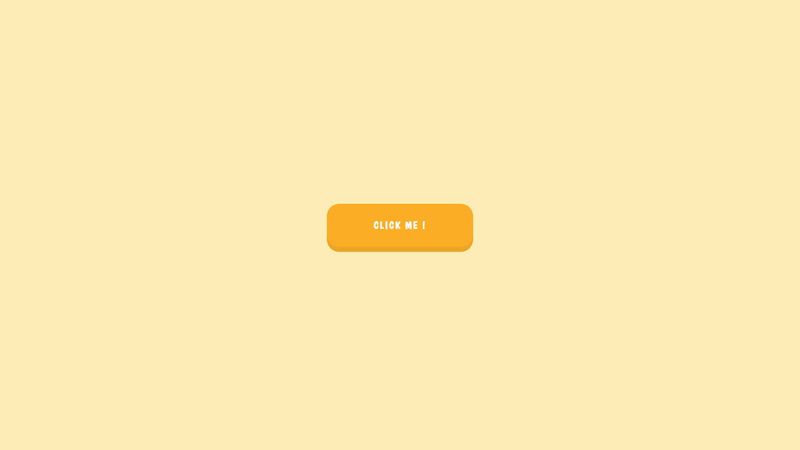 Press button effect - CSS Animation