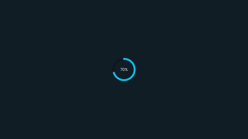 Animation Circle Progress Bar Plugin Jquery | Svg