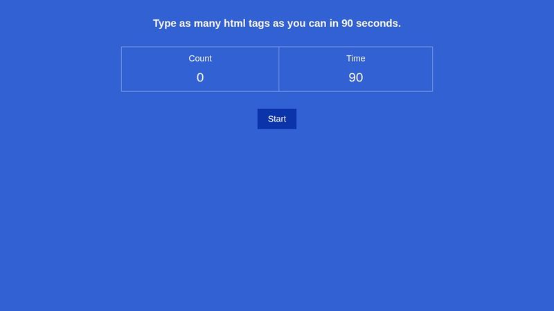 HTML Quiz
