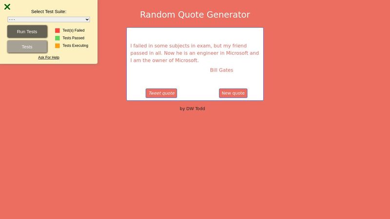 Random Quote Generator random-quote-generator