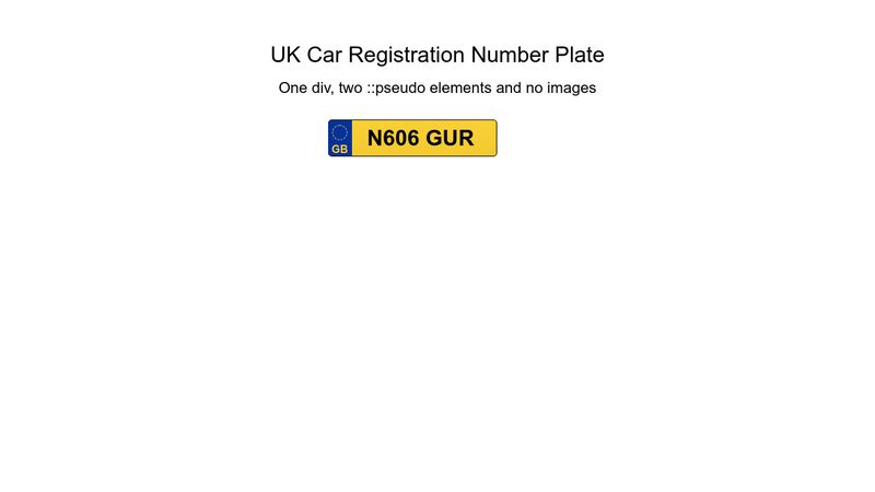 uk-car-reg-number-plate