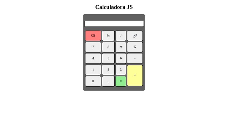 Calculadora JS