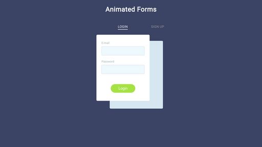Animated Form - Script Codes