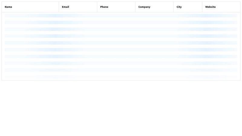 Vue.js Table Placeholder Rows
