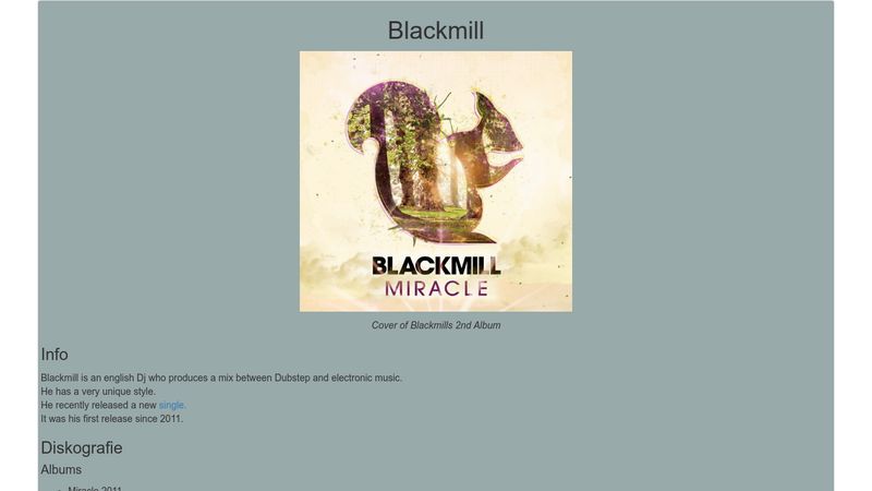 blackmill miracle album tracklist