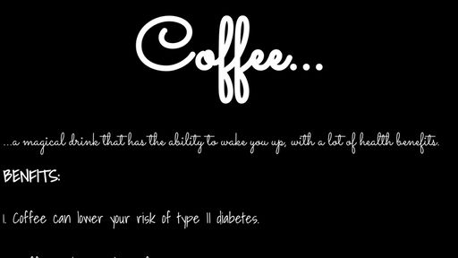 Coffee - Script Codes