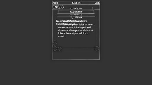 Mobile Email Wireframe - Script Codes