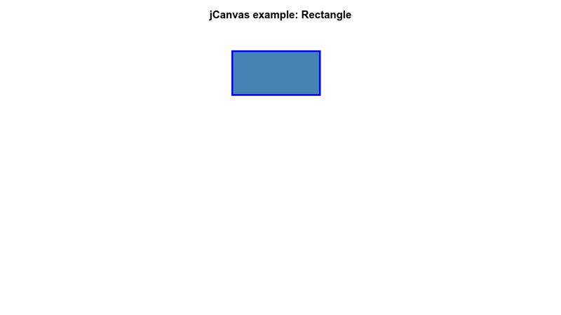 jCanvas example: Rectangle