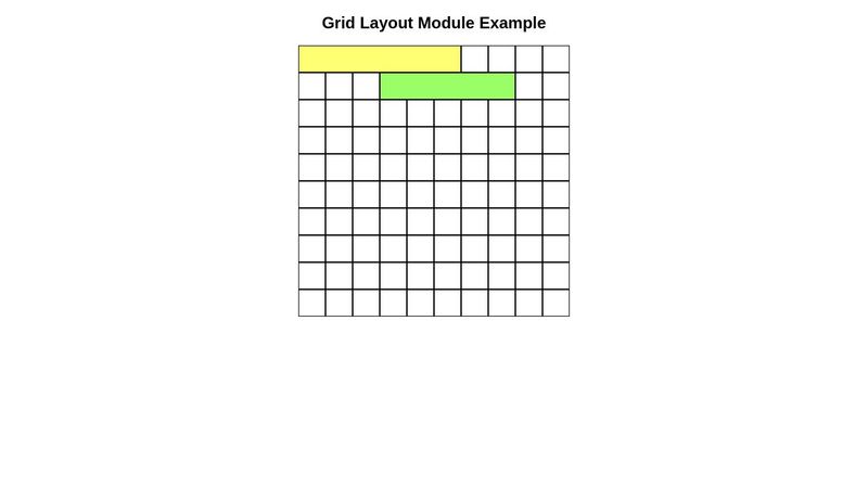 CodePen - Grid Layout Module Example
