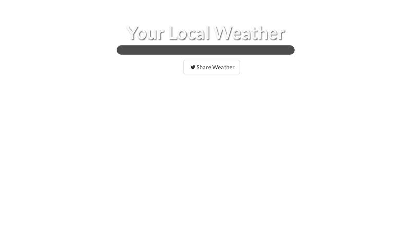 your-local-weather