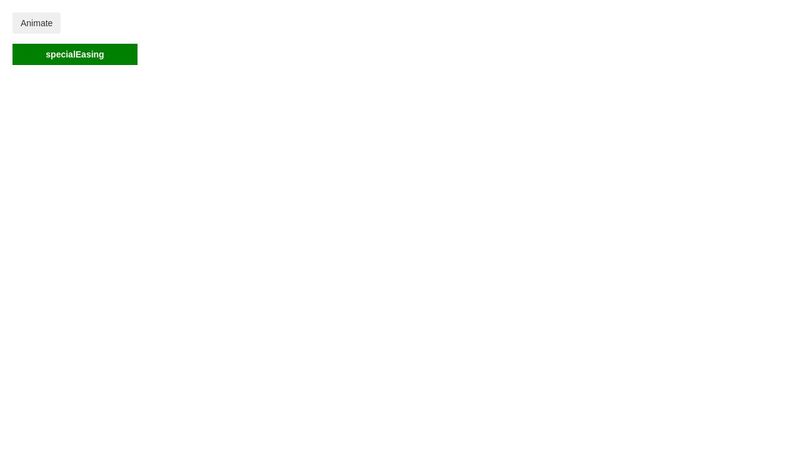 jQuery special easing Example jQuery special easing Example