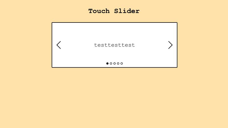 Mobile Touch Slider - Swiper