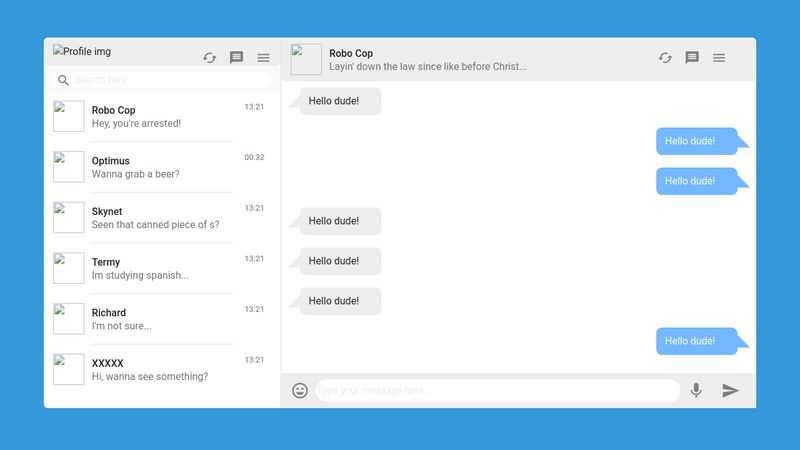Bubble bootstrap chat Bootstrap 5