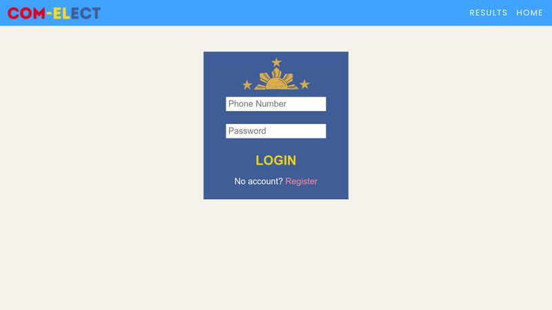 ComElect Login