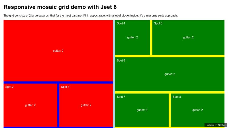 Responsive Aspect Ratio Mosaic Grid With Css Jeet 6 6949