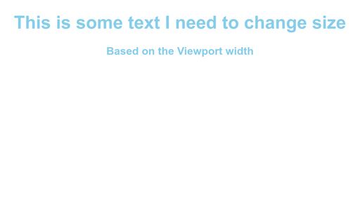 Viewport Text Width CSS - Script Codes