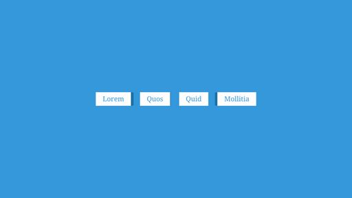Menu item 3D effect on hover with only css - Script Codes