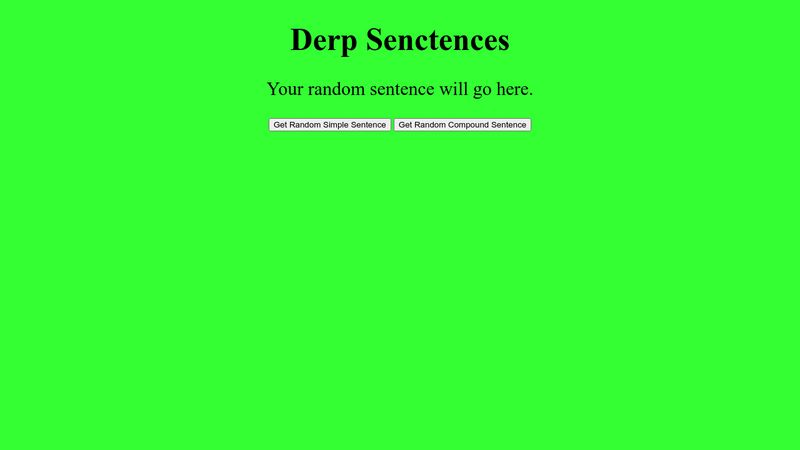 random-sentence-generator