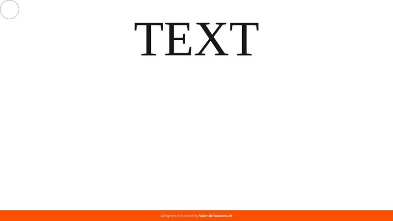 CodePen - Text reveal - GSAP animation + Circle follow cursor CodePen - Text reveal - GSAP animation + Circle follow cursor