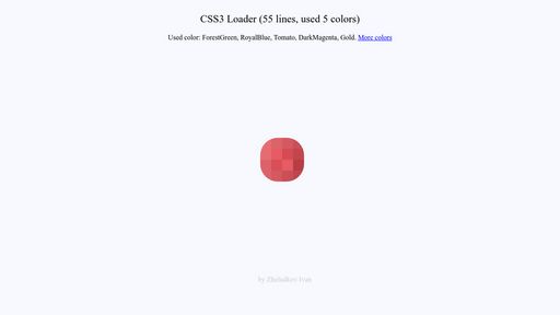 CSS3 Animated loading icon - Script Codes