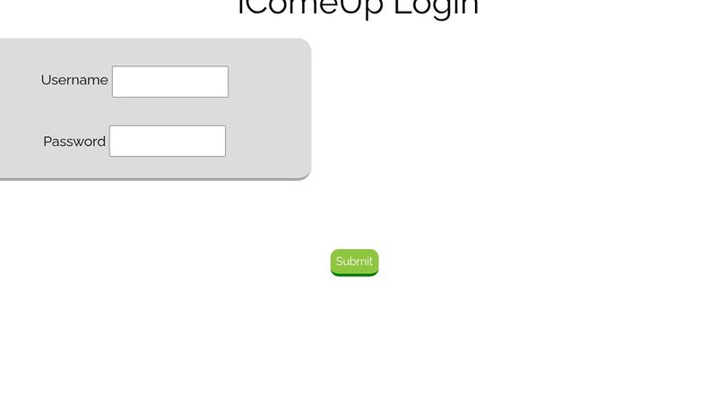 CodePen - Client login page