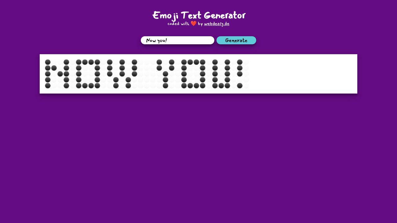 emoji letter generator