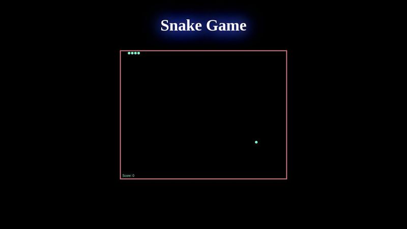 Snake Game html+css+js