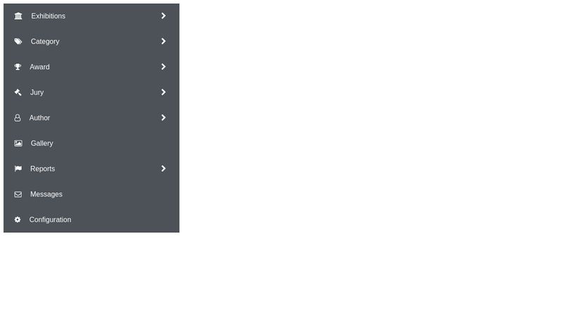 Sidebar-menu (with icons)