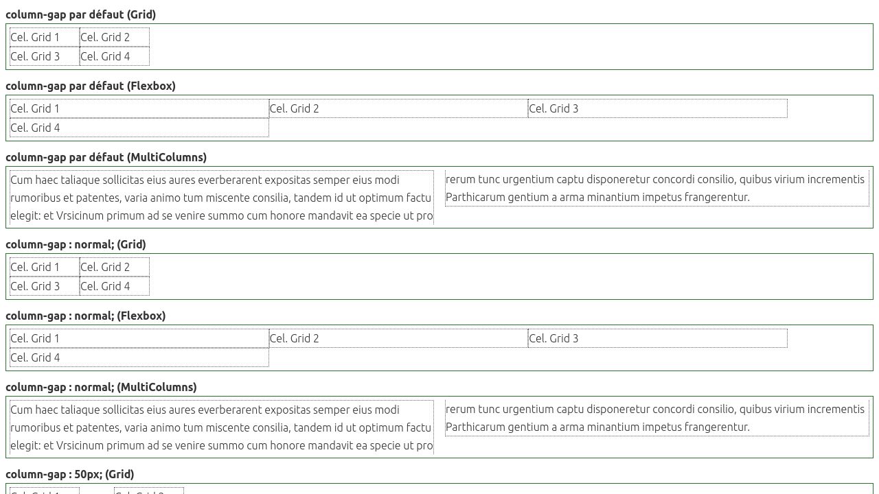 Pens ged Column Gap On Codepen