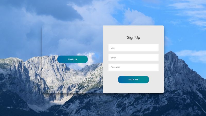 Slide Sign-In/Sign-Up Form