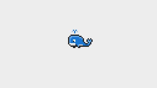 Whale pixel art animation - Script Codes