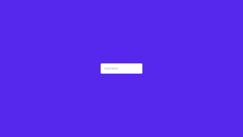 CodePen - Input text interaction animation