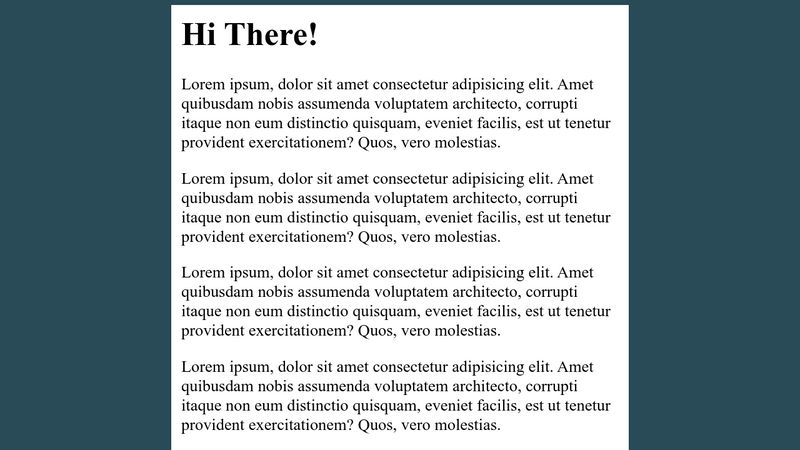 Quick Responsive Text Size Demo