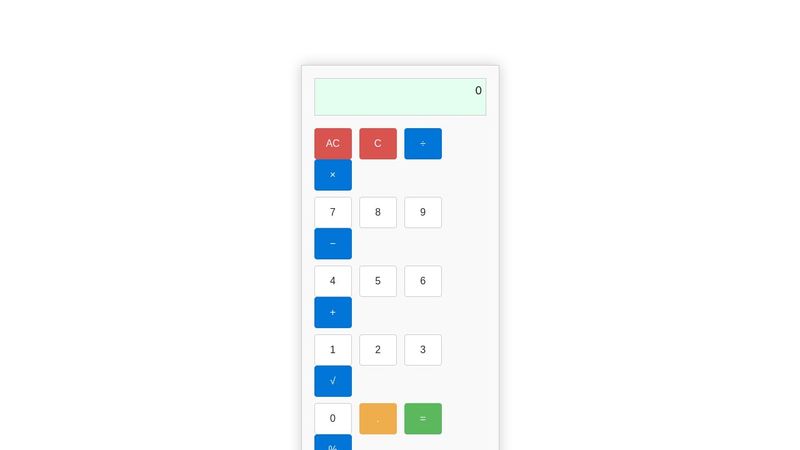 AngularJS Calculator