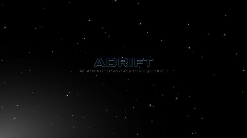 SVG Space Background SVG Space Background