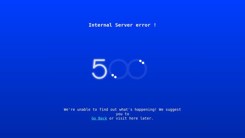 Error-500 / Windows Loader