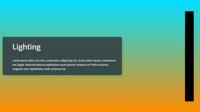 Fixed Background Effect(Parallax Scrolling Effect)