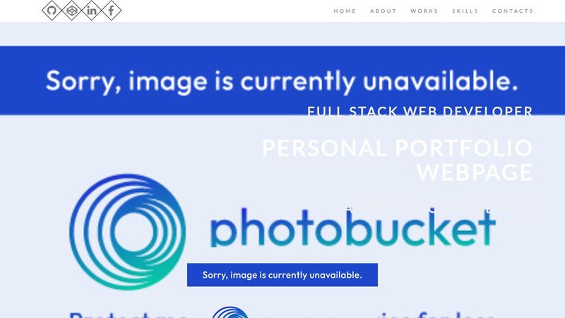 FreeCodeCamp portfolio page