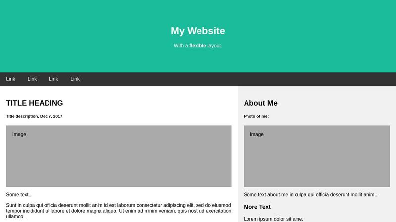 Flexbox-responsive
