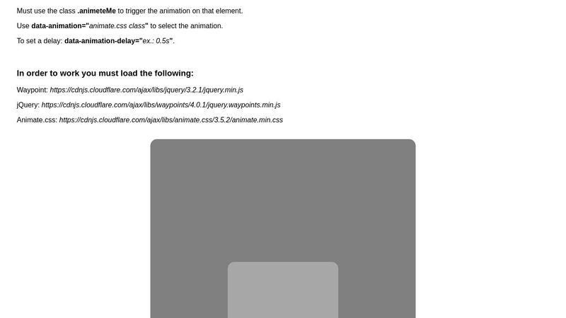 Animate on Scroll with and Waypoints Animate on Scroll with and Waypoints