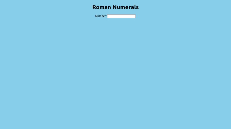 roman-numerals