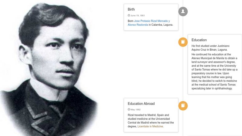 Jose Rizal Tribute Page