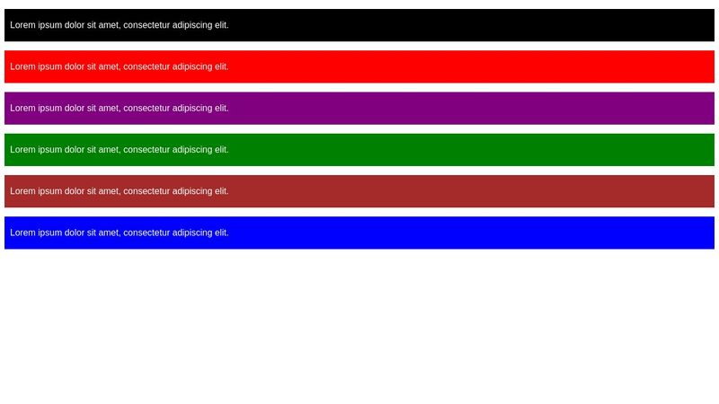 CSS Workshop - Selectors