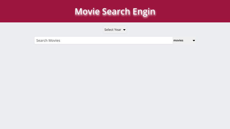 Movie search Engine