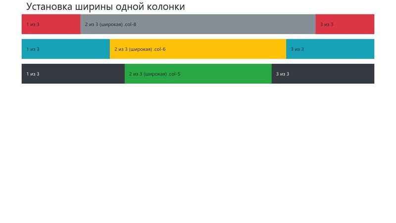 Bootstrap 4 using .col class