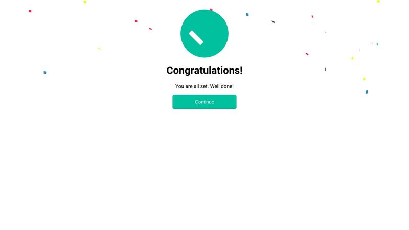 Congrats confetti Congrats confetti
