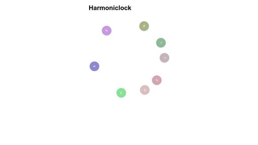 Harmoniclock - Script Codes