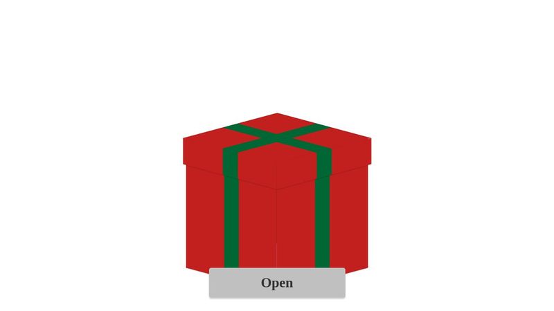 CSS Christmas Present