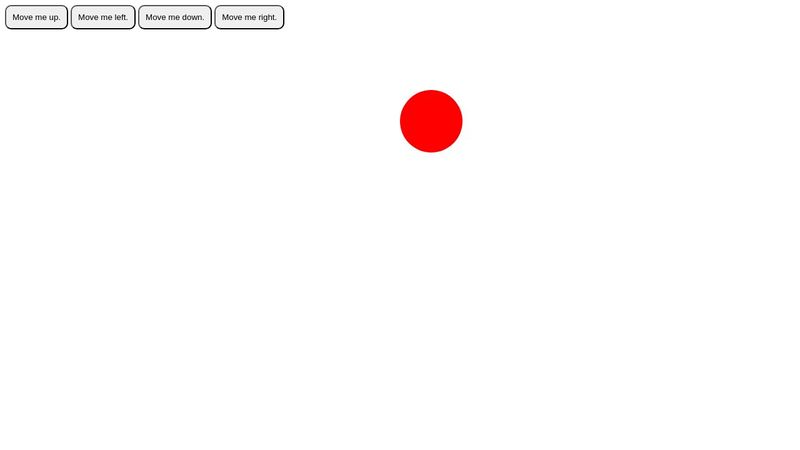 Move a ball using jQuery Move a ball using jQuery