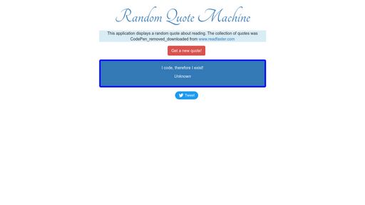 Random Quote Machine - Script Codes